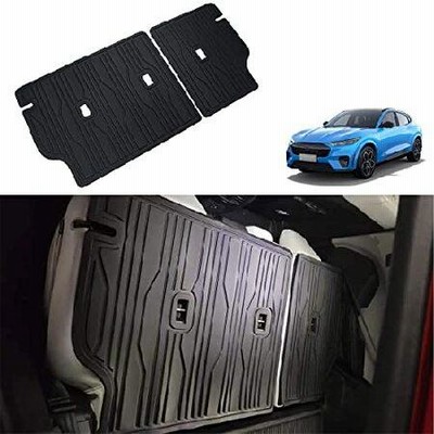AOSK Mustang Mach E 2列目シートバックカバー 全天候型シートプロテクター ペットマット 2021 2022 Mustang Mach E用 並行輸入品