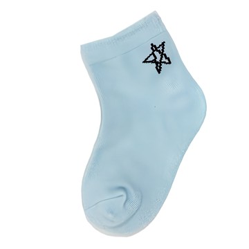 baa baa sheepz 抱抱羊 星星羊 短襪 75%竹纖維  藍色  2-3歲