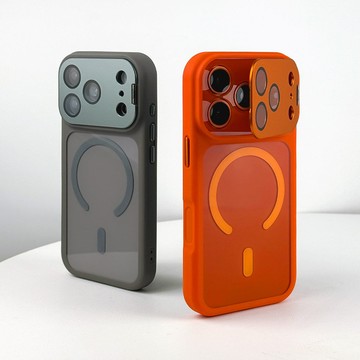 蘋果17手機殼星宇橙精孔鏡頭支架iphone17promax磁吸新款16pro高級感15防摔14保護套13網紅時尚