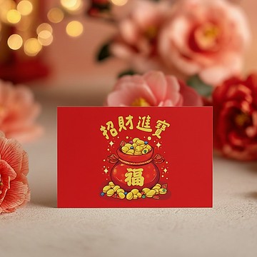 蘭堂｜萬用小卡 新年卡片 招財進寶 馬年卡片 花束小卡 祝福小卡