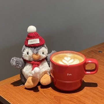風度嚴選 ❤️ 小企鵝掛件~ 紅帽子紅圍巾花生企鵝毛絨掛件 韓版ins風揹包掛件 書包掛件 送禮物 閨蜜掛飾 可愛鑰匙扣