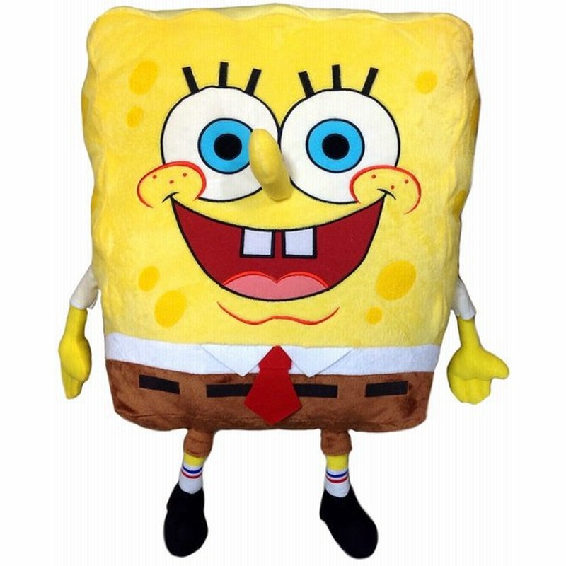 スポンジボブ ぬいぐるみ 55cm ダイカット クッション Spongebob ボブ ニコロデオン グッズ かわいい インテリア プレゼント ギフト 通販 Lineポイント最大0 5 Get Lineショッピング