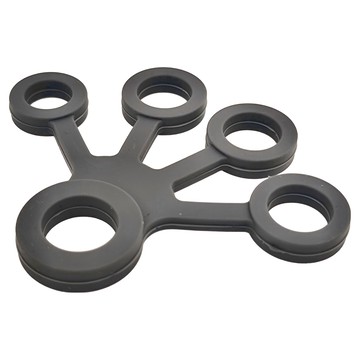 感恩使者 手指外張訓練器 - 4kg  9.3 x 7.5 x 0.7cm  深灰色  1個