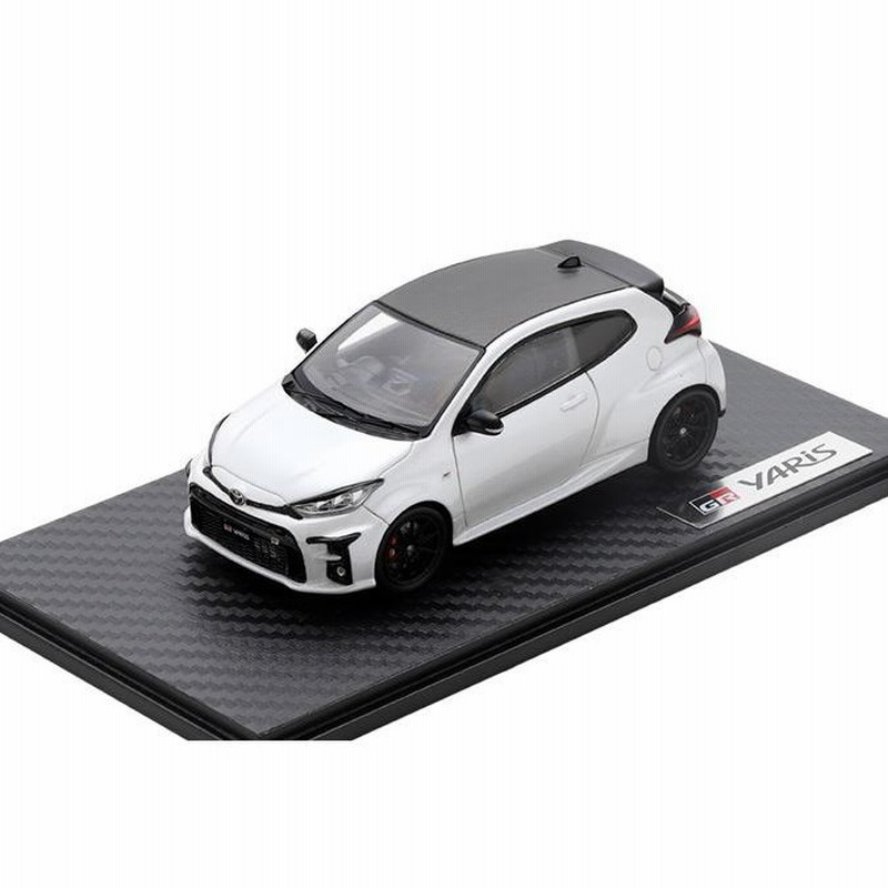 TOYOTA GAZOO Racing特注 スパーク 1/43 トヨタ ヤリス プラチナ 