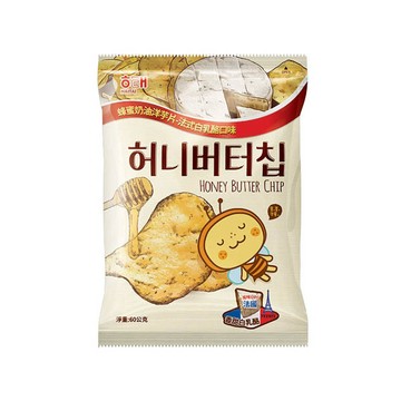海太蜂蜜奶油洋芋片60g-法式白乳酪