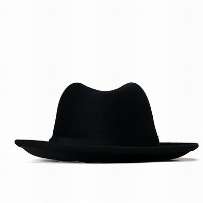 Bailey 黒 ウール中折れハットUSAニューヨークハット Bailey 黒 ウール中折れハットUSAニューヨークハット Bailey / ウール