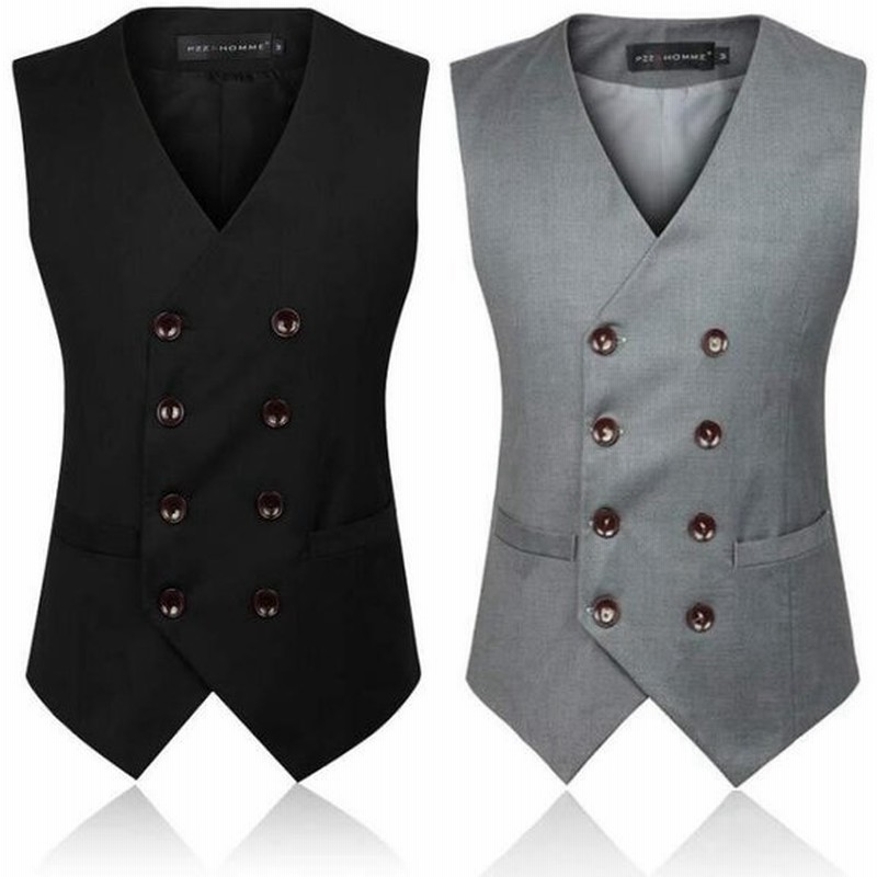 2色 メンズベスト ジレ スーツベスト チョッキ フォーマルベスト 紳士服 フォーマル ビジネス 結婚式 二次会 大きいサイズ 通販 Lineポイント最大get Lineショッピング