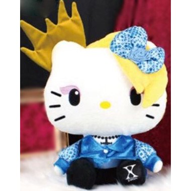 ヨシキティ yoshikitty BIG ぬいぐるみ 青リボン X JAPAN プライズ