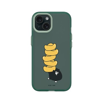 iPhone 15 Clear 憂墨綠 - 奧樂雞 Ology - 財運滾滾