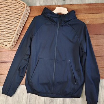 強烈自留 出口單 線下299 春秋新款男士戶外休閑運動連帽夾克外套