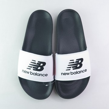 NB SUF050W2 男女通用款 拖鞋 涼拖鞋 D楦 海綿內襯 白/黑