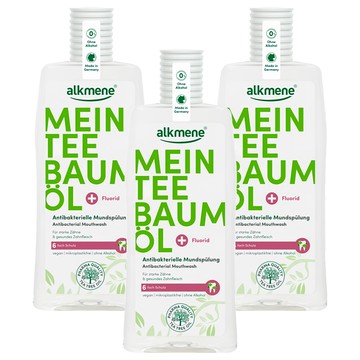 alkmene 歐珂蔓 我的茶樹精油抗菌漱口水 #2504  500ml  3瓶