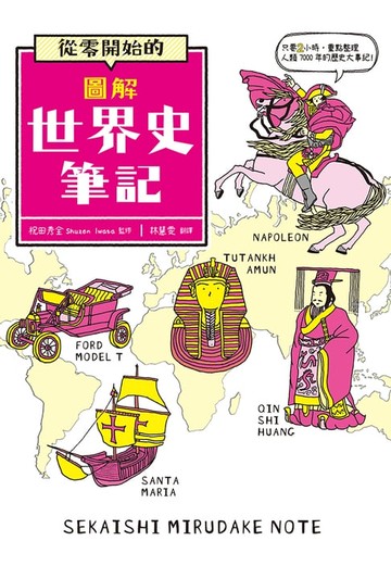 【電子書】從零開始的圖解世界史筆記