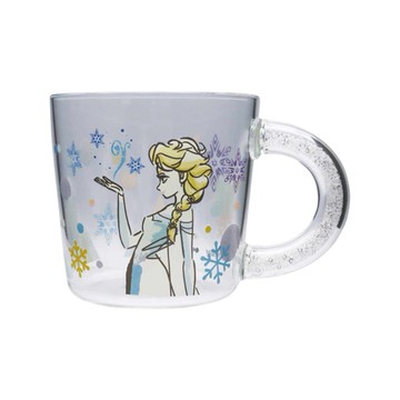 日本 Disney 迪士尼 耐熱玻璃杯-ELSA 390ml (JN3430)