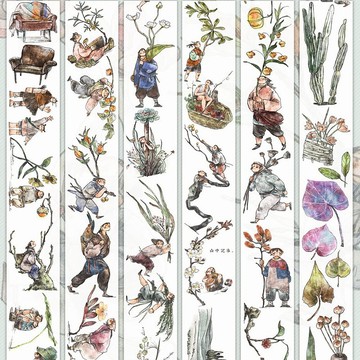 山中記事 PET和紙膠帶 台灣製 10米卷