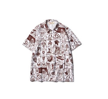 Softmachine Zine AD Shirts S/S復古童玩滌綸短袖襯衫