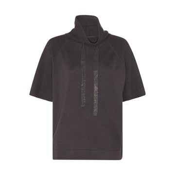 Fabiana Filippi - Grey Silk-wool Blend Jumper