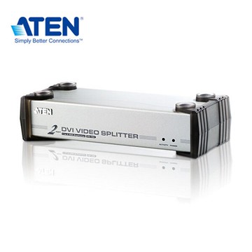【預購】ATEN VS162 2埠DVI影音分配器