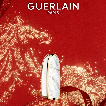 【Guerlain】嬌蘭紅寶之吻高訂唇膏彩殼 白大理石｜口紅｜唇膏｜生日禮物｜女友禮物｜情人節禮物