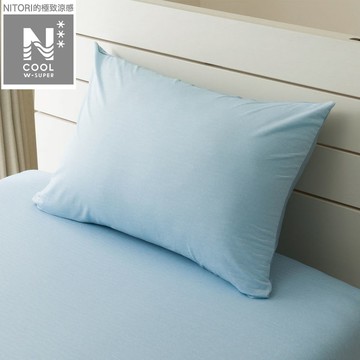 極致涼感 伸縮枕套 N FIT N COOL WSP BL D2518 NITORI宜得利家居