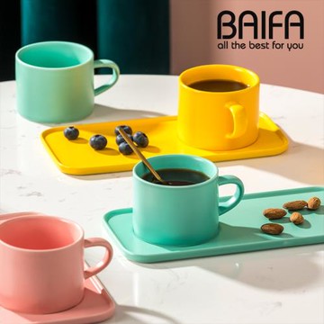 杯子家用ins北歐風一套 網紅咖啡杯套裝小精致下午茶茶具杯碟套裝