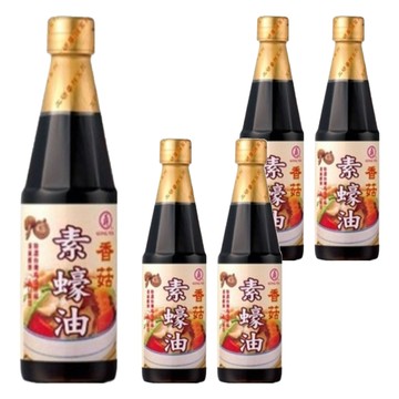 KONG YEN 工研 香菇素蠔油  560g  5瓶