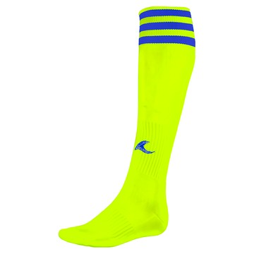 Loopal 路寶 專業足球運動襪 XS  螢光黃藍色  1雙