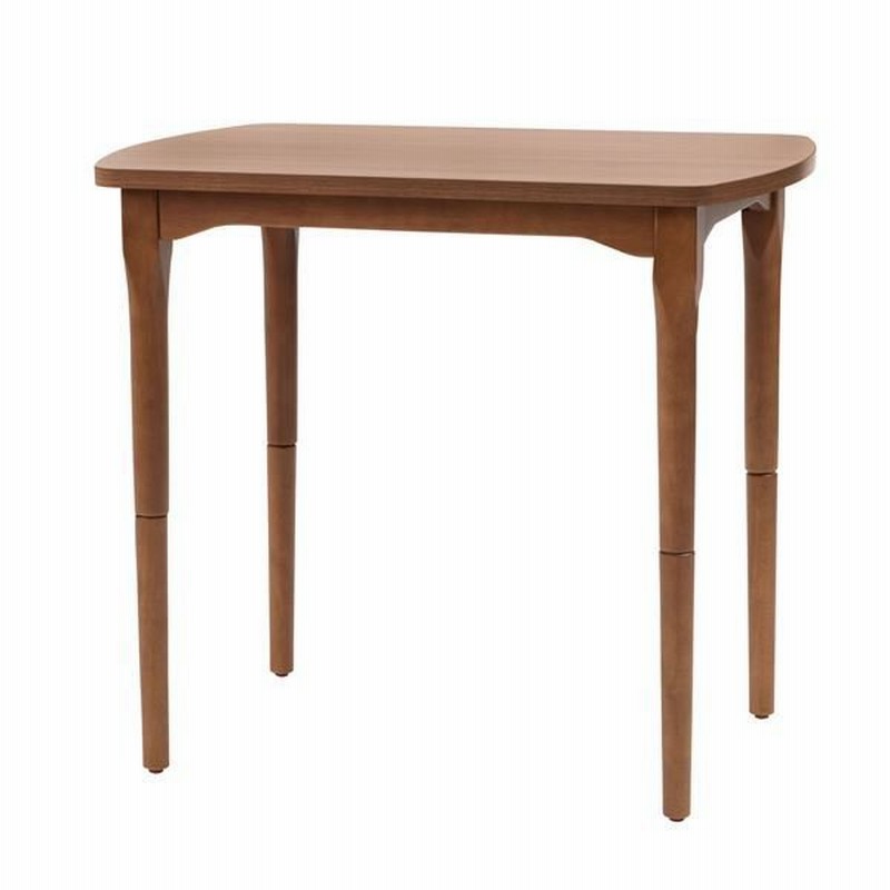2WAYコタツ 約W80×D50×H40/70cm ブラウン 継脚式 組立品 〔こたつ布団 2WAYコタツ 約W80×D50×H40/70cm ブラウン 継脚式 組立品 〔こたつ布団