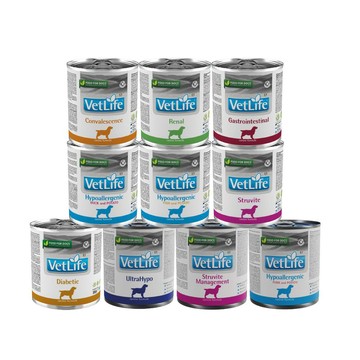 Farmina VetLife 天然處方系列（FD）犬用 300g 6入 (主食處方罐)