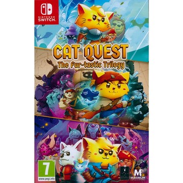 貓咪鬥惡龍 三部曲 Cat Quest: The Fur-Tastic Trilogy - NS SWITCH 中英日文歐版