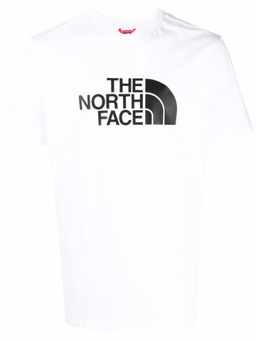 The North Face - logo-print T-shirt - men - Cotton - L - White