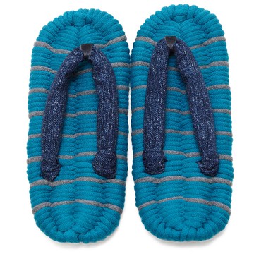 Merikoti  日本製碧藍布屐拖鞋