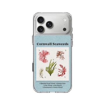 iPhone 17 Pro Max Clear Case（相機按鈕） 透明 - The Seaweed Studio - 康沃爾・海藻海報