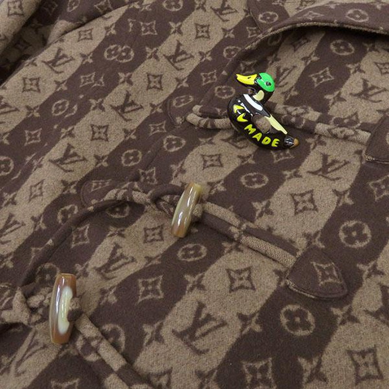 LOUIS VUITTON x Nigo モノグラムクロップドピーコート