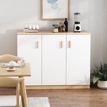 【免運】餐櫃 茶水櫃 收納櫃 客廳靠牆櫃 簡約廚房置物櫃 整體櫥櫃 陽臺收納櫃子