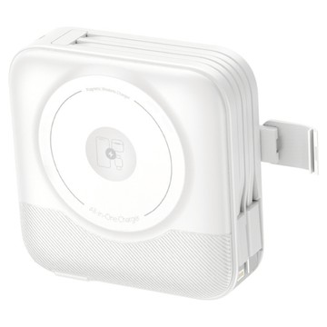 amuok 艾默克 全功能無線充行動電源 10000mAh Type-C  DC16/AKPW007-WT  白色