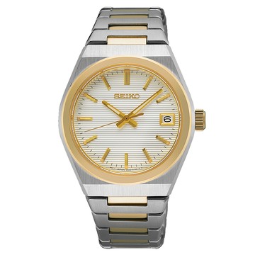 SEIKO CS系列 日系簡約 時尚淑女石英錶-雙色_SK028 SUR578P1/6N42-00N0KS 送禮 禮物 推薦