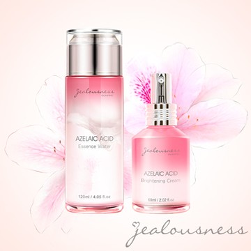 杜鵑花酸亮白化妝水120ml+杜鵑花酸白CC精華乳60ml