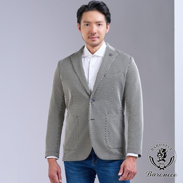 【BARONECE】時尚幾何率性休閒獵裝(240214-11)