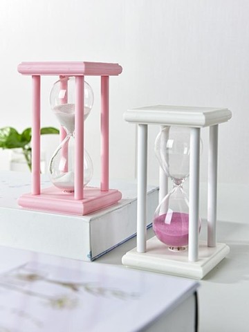 沙漏 時間沙漏計時器5分鐘禮物刷牙兒童防摔創意實用個性擺件