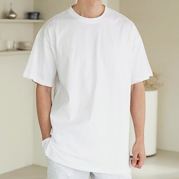 正韓必收款 實穿小開岔純棉素色短T 4色 YUPPIE 預購商品 0828