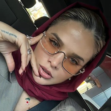 新款時尚老錢風網紅同款金屬半框太眼陽鏡女潮流街拍防紫外線墨鏡