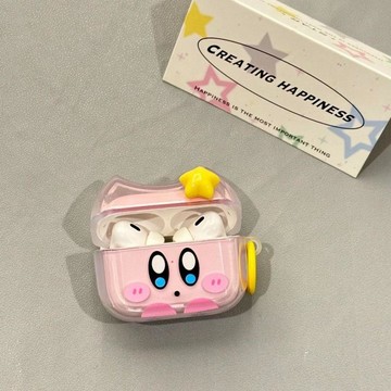 高質量立體星星卡比適用airpodspro2蘋果無線藍牙耳機Airpods43代