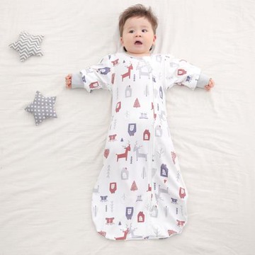 嬰兒投降式襁褓睡袋蠶繭包裹式包被秋冬加棉初生兒成長睡袋包巾