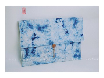 國風 蠟染扎染 古樸藍色電子書kobo 電腦包MacBook 筆電保護套