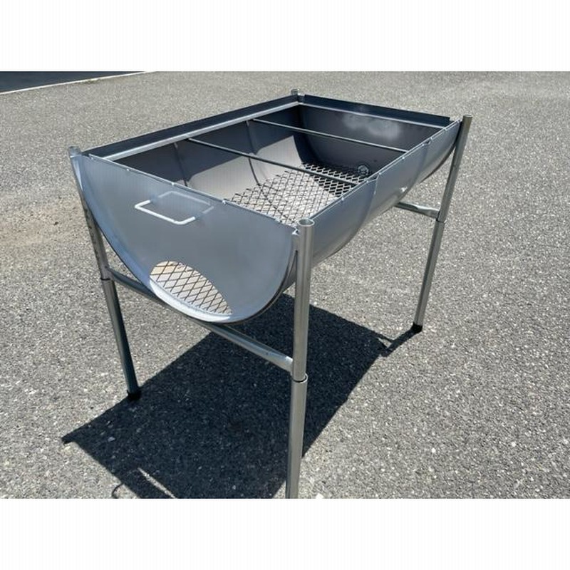100Lドラム缶　BBQ台 楽天市場】【ふるさと納税】まちの鉄工所が作る ドラム缶