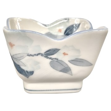 東峰山 茶花角缽 - 日本製 寬10cm 高7cm 滿水容量260ml 陶瓷  1個