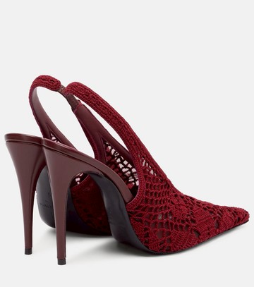 Magda Butrym 105 crochet slingback pumps