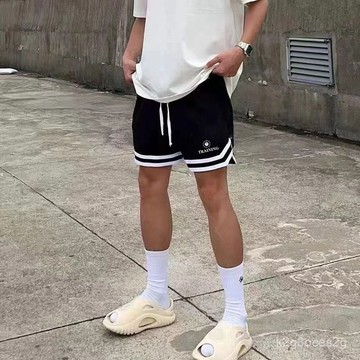美式短褲籃球訓練投籃五分褲速幹網眼寬鬆透氣休閒運動跑步健身潮 籃球褲 運動褲 訓練褲 籃球訓練褲 球褲 短褲 速幹褲