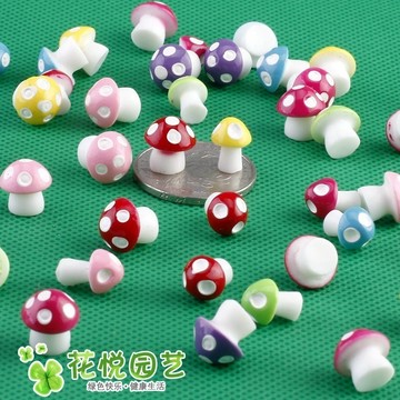 無用良品 小蘑菇擺件 微景觀 蘑菇蘑菇 苔蘚生態瓶配件 景觀盆栽 迷你袖珍 造景 小廢物 上課無聊小玩具